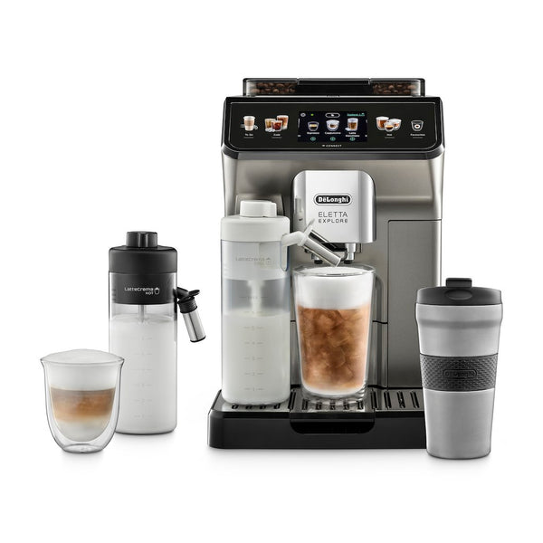DeLonghi ECAM450.86.T Eletta Explore Bean to Cup Coffee Machine with Cold Brew Technology