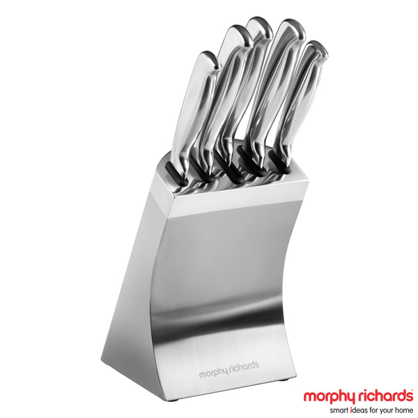 Accents 5 Piece Knife Block S/Steel