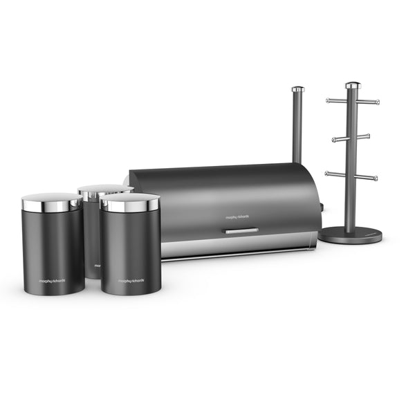 Accents 6 Piece Storage Set Titanium