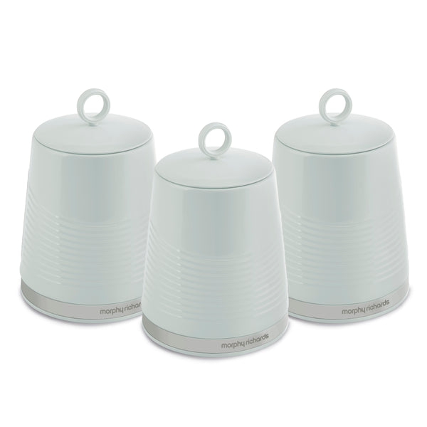 Dune Set of 3 Canisters Sage Green