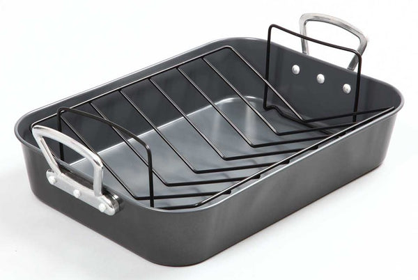 Prochef BKW1020GE 15 Inch  Roaster with V Shaped Rack 0.8mm