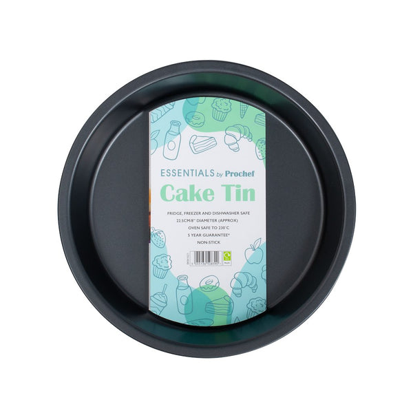 Essentials BKW1021GE 8Inch Round Cake Pan 0.4mm Gauge