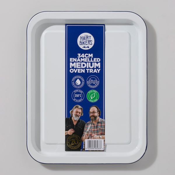Hairy Bikers BKW1630GE Enamelled Medium Oven Tray