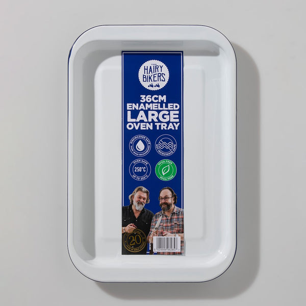 Hairy Bikers BKW1631GE Enamelled Large Oven Tray