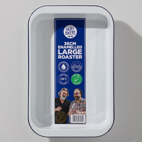 Hairy Bikers BKW1634GE Enamelled Large Roaster