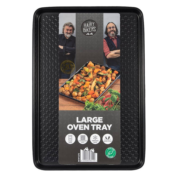 Hairy Bikers BKW1672GE Large Oven Tray 0.8mm- Black