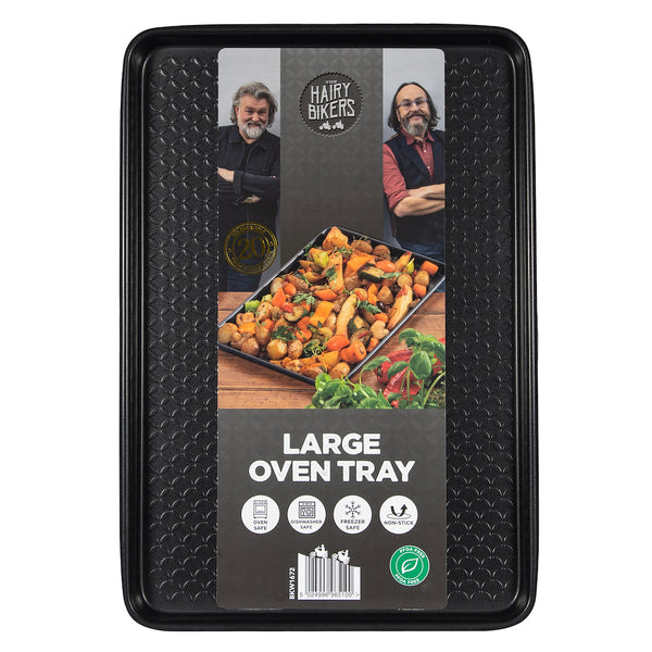 Hairy Bikers BKW1672GE Large Oven Tray 0.8mm- Black