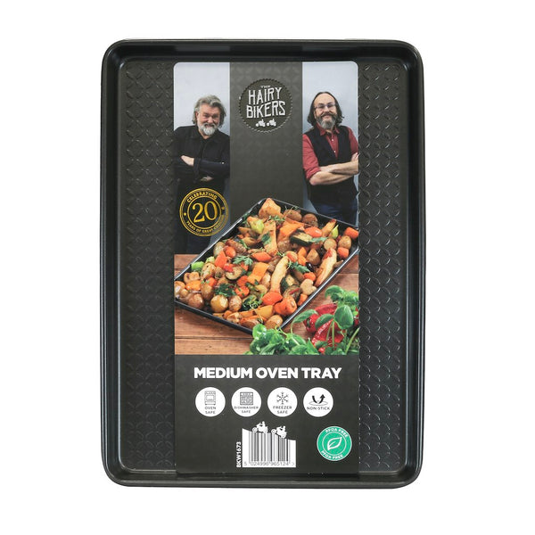 Hairy Bikers BKW1673GE Medium Oven Tray 0.8mm- Black