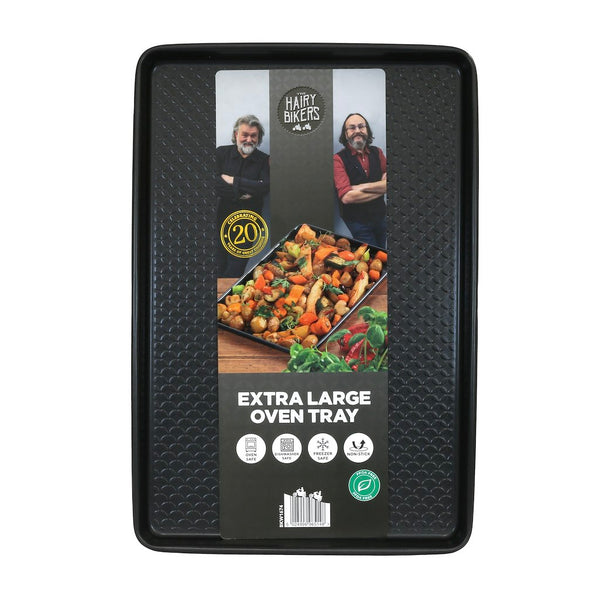 Hairy Bikers BKW1674GE Extra Large Oven Tray 0.8mm Black
