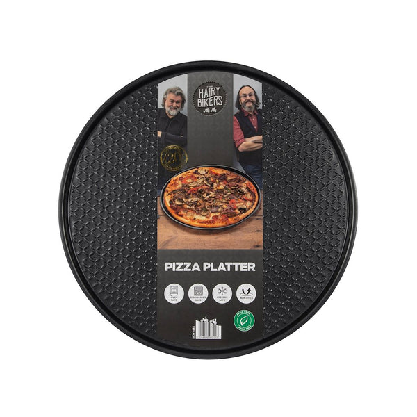Hairy Bikers BKW1682GE Pizza Tray 0.8mm- Black