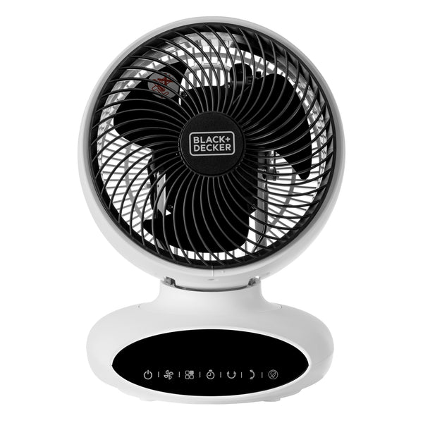 9 Inch Circulatory Desk Fan White