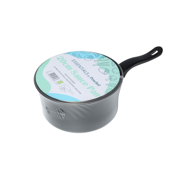 Essentials CKW1004GE Pan & Lid Carbon Steel 20cm
