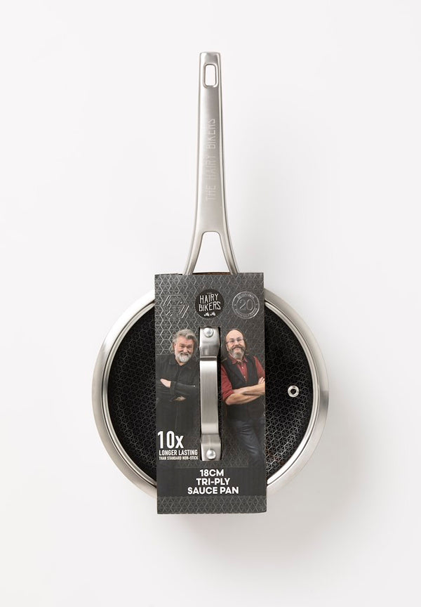 Hairy Bikers CKW2634GE Hex Guard 18cm Saucepan