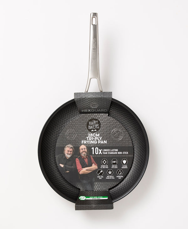 Hairy Bikers CKW2638GE Hex Guard 28cm Frypan
