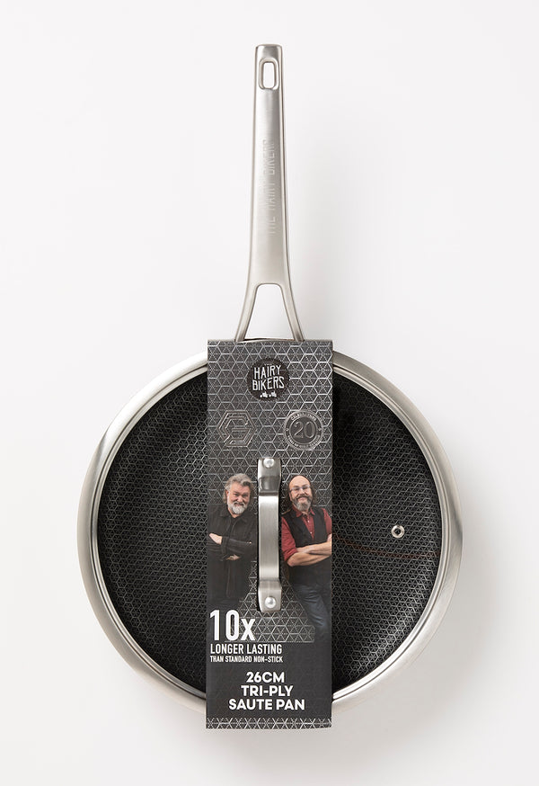 Hairy Bikers CKW2639GE Hex Guard 26cm Saute Pan