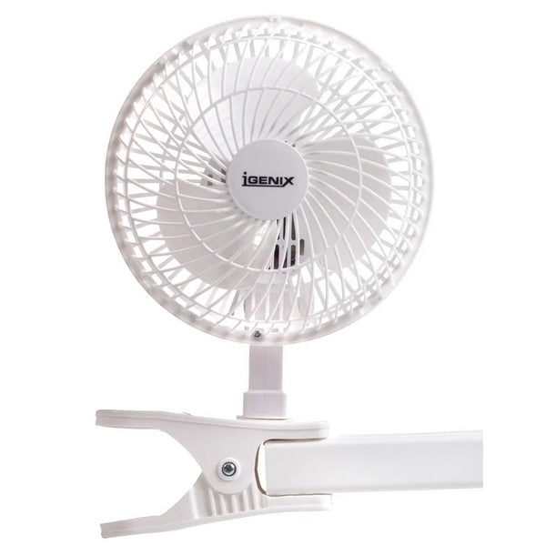 Igenix DF0006 6 Inch Clip Fan White