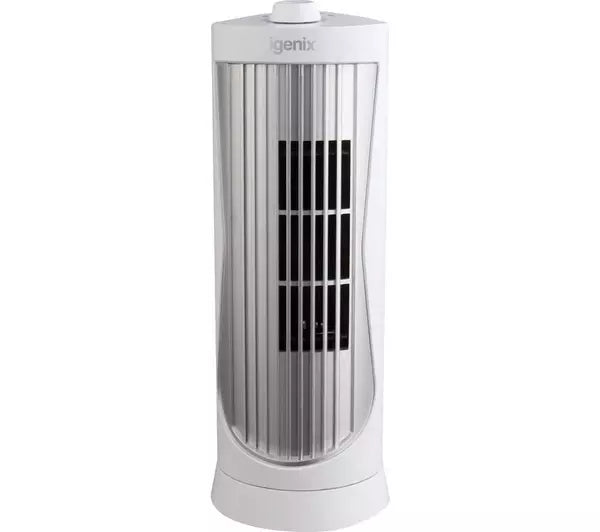 Igenix DF0020WH 12 Inch Mini Tower Fan White