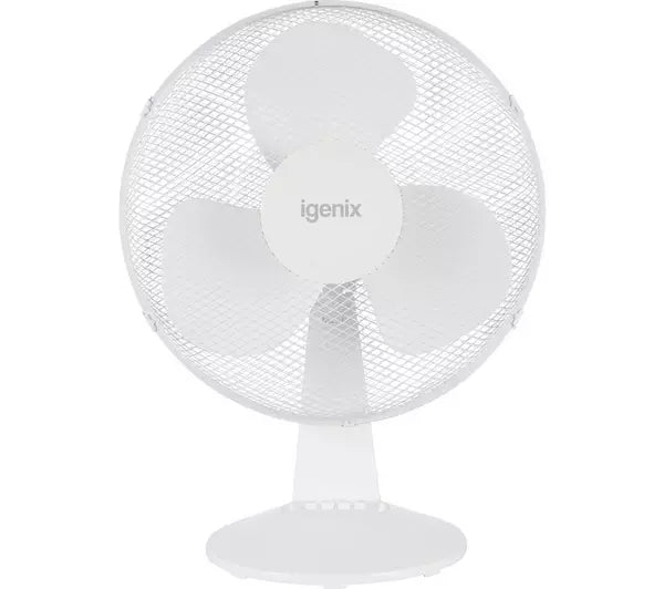 Igenix DF1210 12 Inch Desk Fan White
