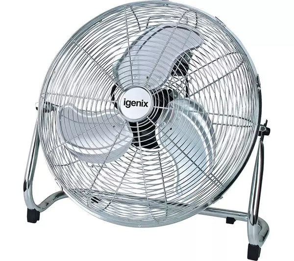 Igenix DF1800 18 Inch Floorstanding Air Circulator Chrome