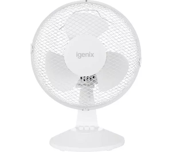 Igenix DF9010 9 Inch Desk Fan White