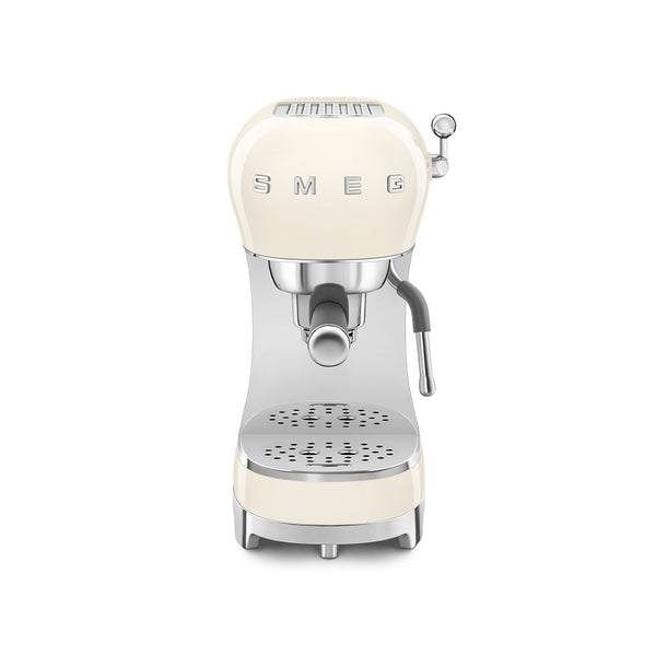 Espresso Coffee Machine in Cream