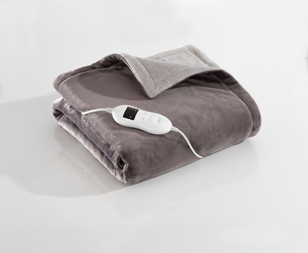 Daewoo HEA1931GE Two Tone Heated Over Throw Blanket 160x120cm