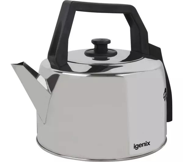 Igenix IG4350 3.5L Corded Traditional Kettle Stainless Steel