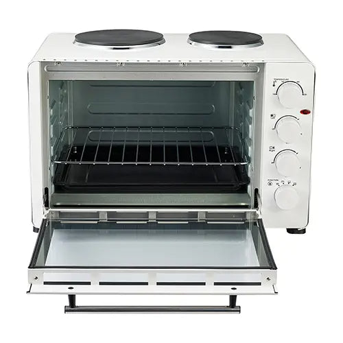 Igenix IG7145 45L Electric Mini Oven with Double Hotplates