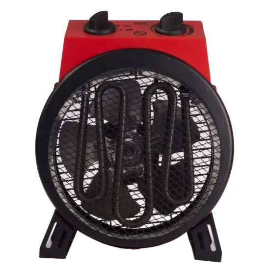 Igenix IG9301 3000W Industrial Fan Heater Red