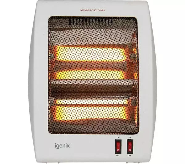 Igenix IG9509 800W Quartz Heater White