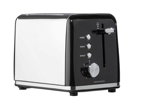 Daewoo SDA1583GE Kensington 2 Slice Toaster - Black