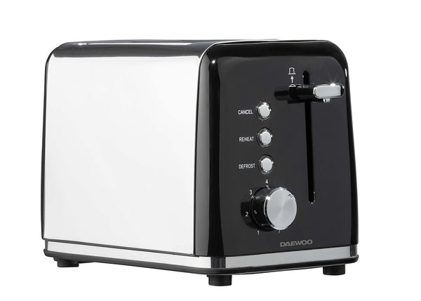 Daewoo SDA1583GE Kensington 2 Slice Toaster - Black