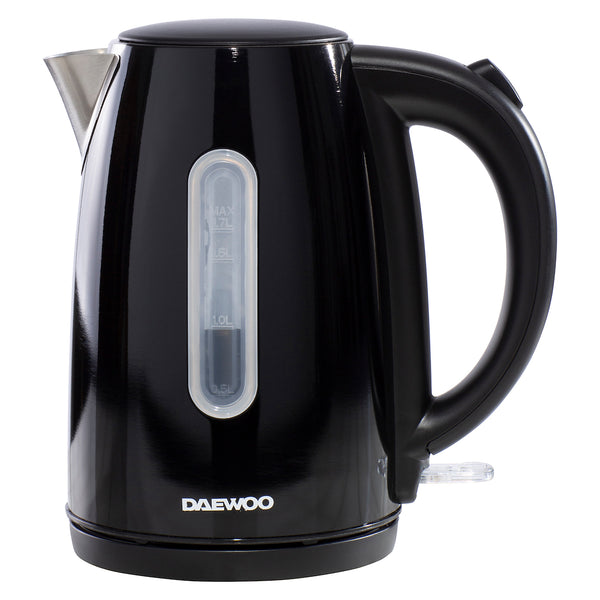 Daewoo SDA1684GE Kensington 1.7L 3KW Black Jug Kettle