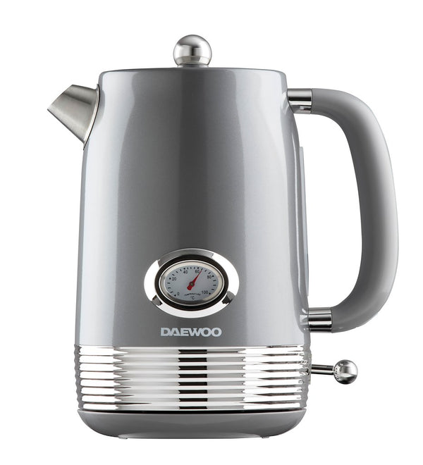 Daewoo SDA2524GE Baltimore 1.5L 3KW Kettle Smoked Grey