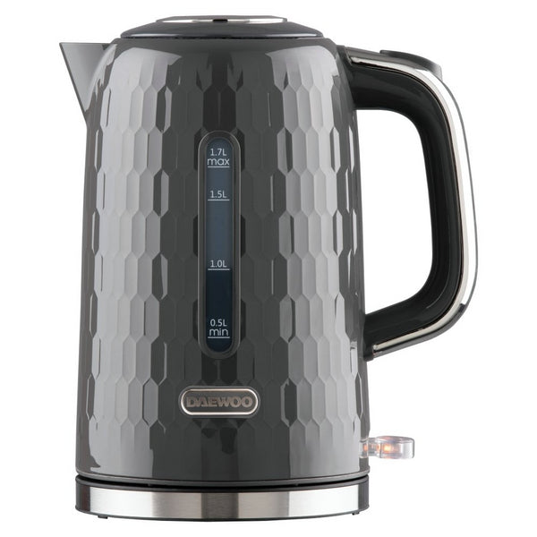 Daewoo SDA2601GE 1.7L Honeycomb Kettle Grey