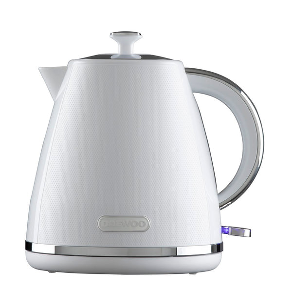 Daewoo SDA2623GE Stirling 1.7L 3KW Pyramid Kettle White