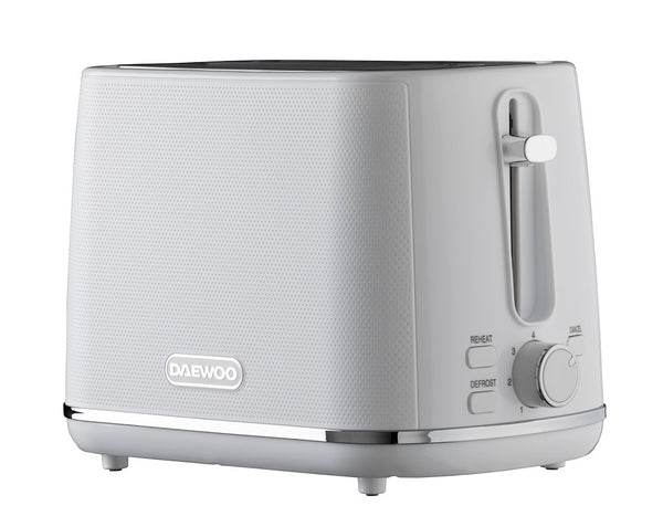Daewoo SDA2626GE Stirling 2 Slice Toaster White
