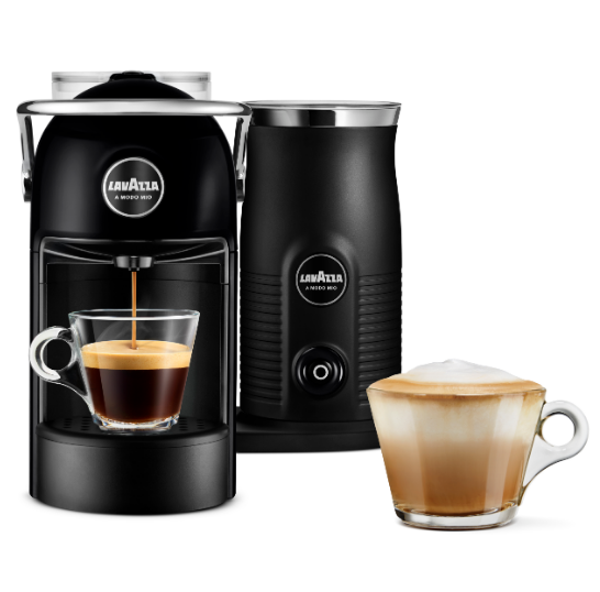 Jolie and Milk Coffee Machine Black Comp