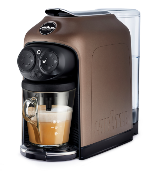 Desea Coffee Machine Comp Brown Walnut