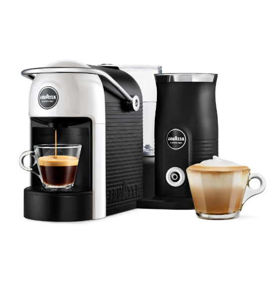 Jolie and Milk Coffee Machine White Comp