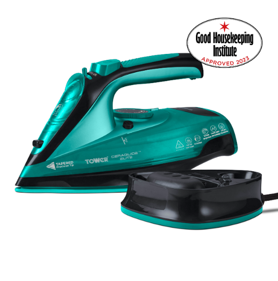 Ceraglide Cord Cordless Iron 2400W Teal Black