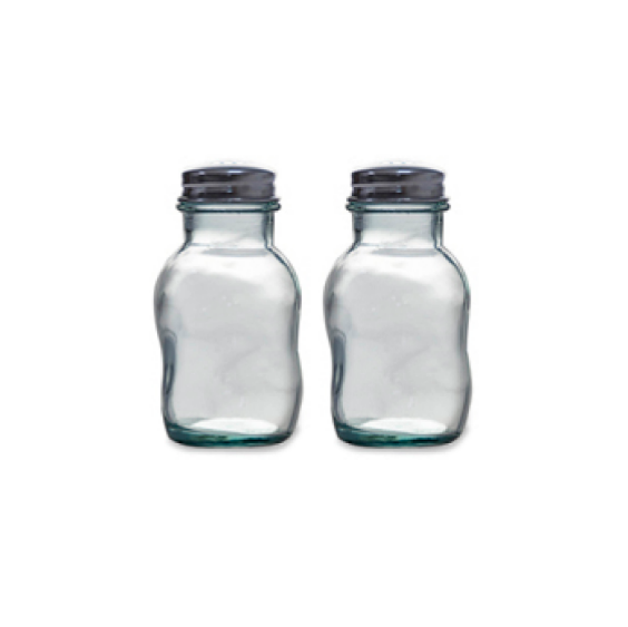 Recycled Glass Salt and Pepper Shaker Set