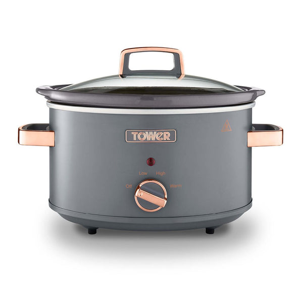 Tower T16042GRY Cavaletto 3.5 Litre Slow Cooker
