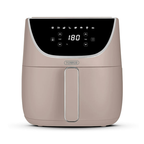 Tower T17127MSH Vortx 6L Colour Air Fryer - Latte
