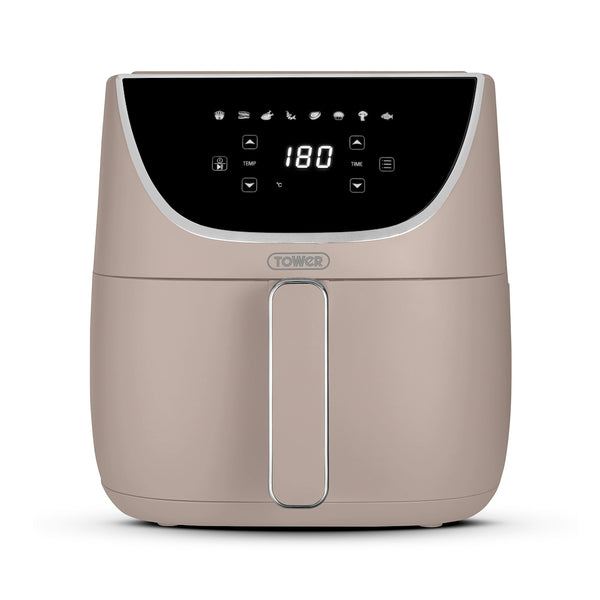 Tower T17127MSH Vortx 6L Colour Air Fryer - Latte