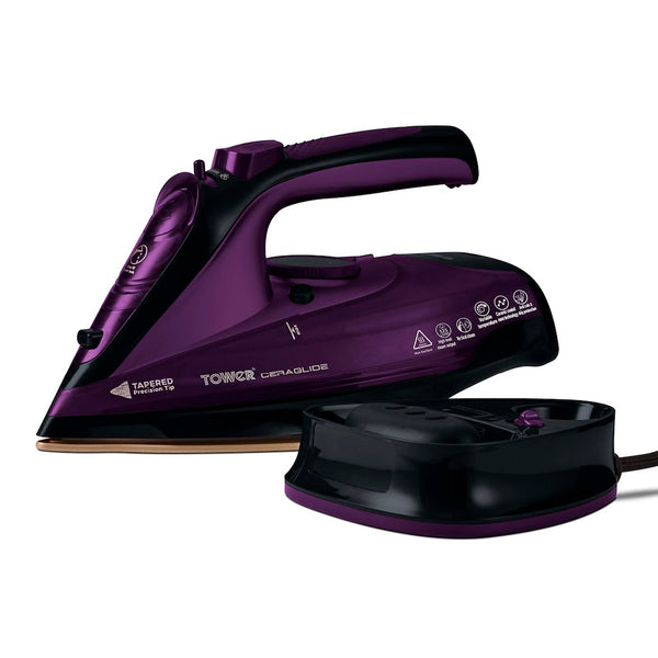 Tower T22008 CeraGlide 2400W Cord/Cordless Steam Iron
