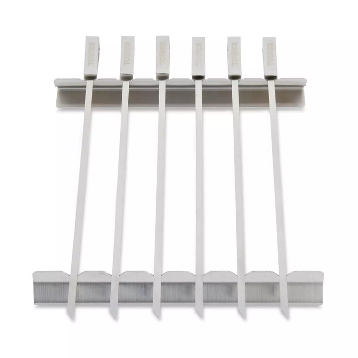 Tower 6 Piece Skewer Set with Stand