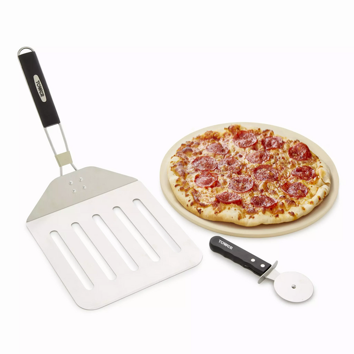 Tower 3 Piece Pizza Tool Set
