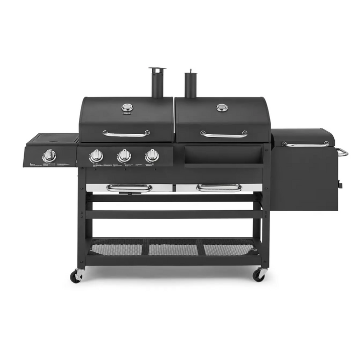 Tower Ignite Multi XL Grill with Gas, Charcoal, Smoker & Side Burner