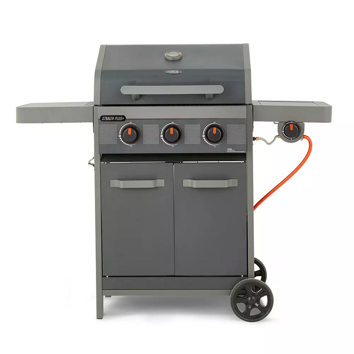 Tower Stealth Plus Three Burner BBQ with Side Burner